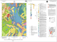 Geologic Map of the Blue Miner Lake Quadrangle, Teton County, Wyoming (2001)