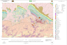 Geologic Map of the Rattlesnake Hills 30' x 60' Quadrangle, Fremont and Natrona Counties, Wyoming (2003)