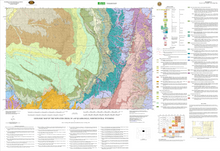 Geologic Map of the Nowater Creek 30' x 60' Quadrangle, Northcentral Wyoming (2004)