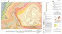 Geologic Map of the Kinney Rim 30’ x 60’ Quadrangle, Sweetwater County, Wyoming and Moffat County, Colorado (2004)