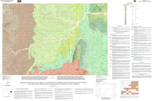 Geologic Map of the Lance Creek 30' x 60' Quadrangle, Niobrara and Converse Counties, Wyoming, Fall River and Custer Counties, South Dakota, and Sioux County, Nebraska (2008)