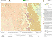 Geologic Map of the Recluse 30' x 60' Quadrangle, Campbell and Crook Counties, Wyoming, and Southeastern Montana (2002)