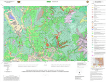 Preliminary Surficial Geologic Map of the Baggs 30’ x 60’ Quadrangle, Carbon and Sweetwater Counties, Wyoming, and Moffat and Routt Counties, Colorado (2006)