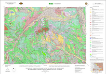 Preliminary Surfical Geologic Map of the Basin 30’ x 60’ Quadrangle, Big Horn, Park, Washakie and Hot Springs Counties, Wyoming (2003)