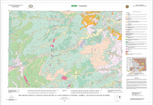 Preliminary Surfical Geologic Map of the Bill 30’ x 60’ Quadrangle, Converse, Campbell and Weston Counties, Wyoming (2003)