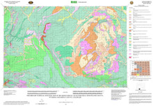 Preliminary Surficial Geologic Map of the Kinney Rim 30' x 60' Quadrangle, Sweetwater County, Wyoming and Moffat County, Colorado (2009)