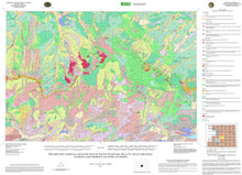 Preliminary Surficial Geologic Map of the Rattlesnake Hills 30' x 60' Quadrangle, Natrona and Fremont Counties, Wyoming (2011)