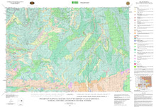 Preliminary Surficial Geologic Map of the Midwest 30' x 60' Quadrangle, Natrona, Converse, and Johnson Counties, Wyoming (2003)