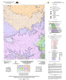 Bedrock Geologic Map of the Black Spring Reservoir Quadrangle, Sweetwater County, Southwestern Wyoming (2007)