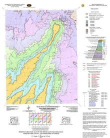 Bedrock Geologic Map of the Horse Ranch Quadrangle, Sweetwater County, Southwestern Wyoming (2007)