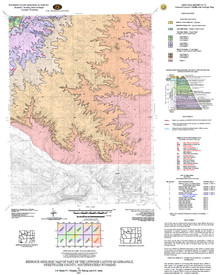 Bedrock Geologic Map of Part of the Linwood Canyon Quadrangle, Sweetwater County, Southwestern Wyoming (2007)