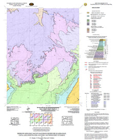 Bedrock Geologic Map of the Soap Holes Reservoir Quadrangle, Uinta and Sweetwater Counties, Southwestern Wyoming (2007)