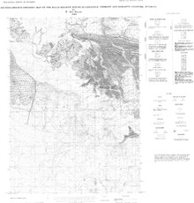 Reconnaissance Geologic Map of the Halls Meadow Spring Quadrangle, Fremont and Sublette  Counties, Wyoming (1988)