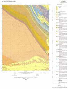 Geologic Map of Sheep Canyon Quadrangle, Wyoming (1986)
