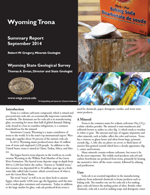 Wyoming Trona: Summary Report (2014)