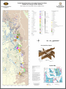 Coalbed Natural Gas Activity in the Eastern Powder River Basin, Campbell and Converse Counties, Wyoming (2009)