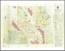 Oil and Gas Map of Wyoming (1984)