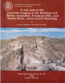 A New Look at the Laramide Orogeny in the Seminoe and Shirley Mountains, Freezeout Hills, and Hanna Basin, South-Central Wyoming (1996)