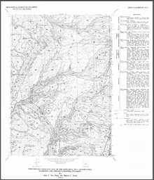 Preliminary Geologic Map of the Monument Hill Quadrangle, Washakie and Johnson Counties, Wyoming (1991)