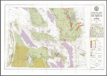 Energy Resources Map of Wyoming (1975)
