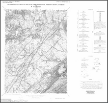 Revised Geologic Map of the Atlantic City Quadrangle, Fremont County, Wyoming (1988)