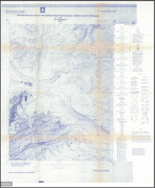 Revised Geologic Map of the Miners Delight Quadrangle, Fremont County, Wyoming (1987)