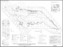 Extent of Coal-Bearing Rocks and Locations of Coal Mines in the Wind River Basin, Wyoming (1986)
