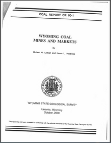 Wyoming Coal Mines and Markets (2000)