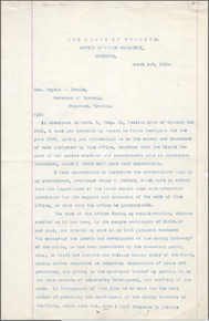 Inspection of Mines Other than Coal Mines (1909)