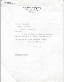 Biennial Report of the State Geologist (1916)