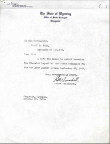 Biennial Report of the State Geologist (1918)