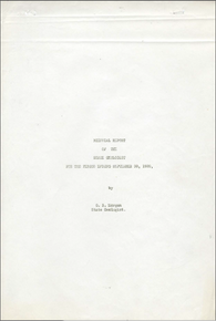Biennial Report of the State Geologist (1920)