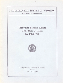 Thirty-Fifth Biennial Report of the State Geologist (1969-1971) (1971)