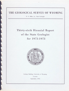 Thirty-Sixth Biennial Report of the State Geologist (1973)