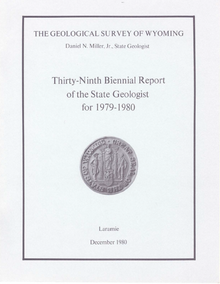Thirty-Ninth Biennial Report of the State Geologist (1980)