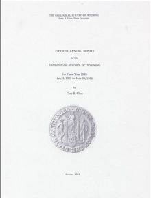 Fiftieth Annual Report of the Geological Survey of Wyoming (1983)