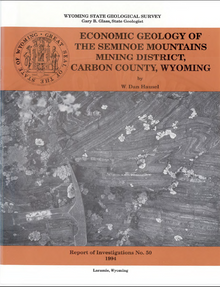 Economic Geology of the Seminoe Mountains Mining District, Carbon County, Wyoming (1994)