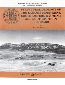 Structural Geology of the Laramie Mountains, Southeastern Wyoming and Northeastern Colorado (1996)