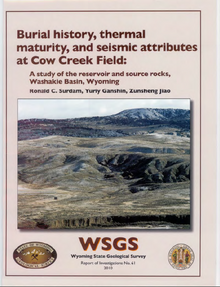 Burial History, Thermal Maturity and Seismic Attributes at Cow Creek Field: A Study of the Reservoir and Source Rocks, Washakie Basin, Wyoming (2010)