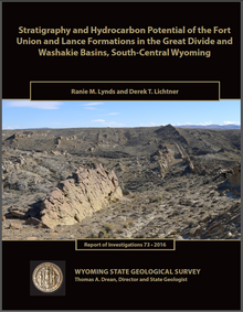 Stratigraphy and Hydrocarbon Potential of the Fort Union and Lance Formations in the Great Divide and Washakie Basins, South-Central Wyoming (2016)