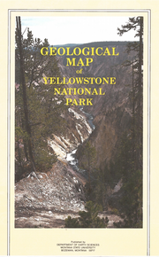 Geological Map of Yellowstone National Park (1989)