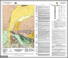 Preliminary Geologic Map of the Jeffrey City Quadrangle, Fremont County, Wyoming (2016)