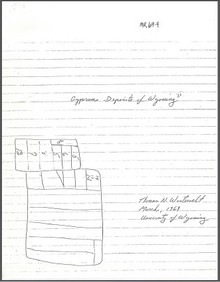 Gypsum Deposits of Wyoming (1969)