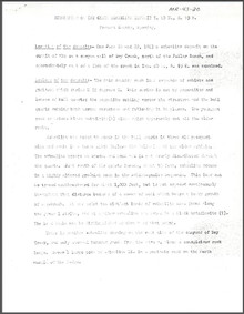 Memorandum on Dry Creek Scheelite Deposit, T. 40 N., R. 93 W., Fremont County, Wyoming (1943)
