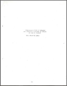 Preliminary Report on Dolomite as a Source of Magnesium in Wyoming (1942)