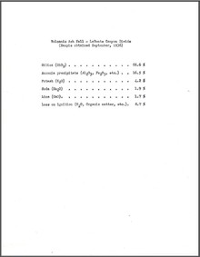 Volcanic Ash Fall: LaBonte Canyon Divide (1936)