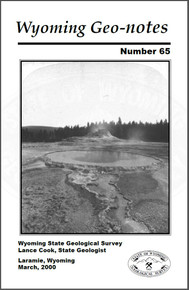 Wyoming Geo-Notes—Number 65 (2000)