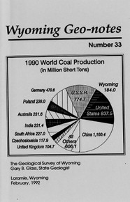 Wyoming Geo-Notes—Number 33 (1992)