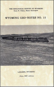 Wyoming Geo-Notes—Number 15 (1987)