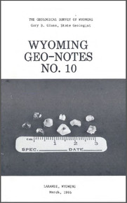 Wyoming Geo-Notes—Number 10 (1985)